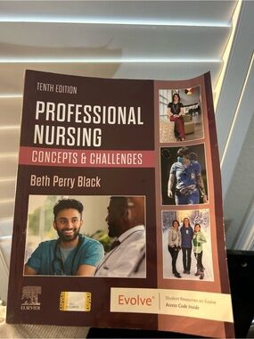 Beth Perry Black Professional Nursing Textbook